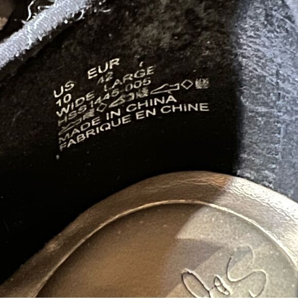 Soft Style Glori Pumps, Women's Sz 10 Wide, Black Stretch NEW MSRP $54.95 - Picture 9 of 9